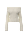 MAGLIA DONNA - GUESS JEANS BIANCO - W6YR07 Z0863 1