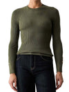 MAGLIA DONNA - GUESS APPAREL VERDE - W6YR09 Z0948 1