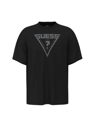 T-SHIRT UOMO - GUESS ATHLEISURE NERO - Z4BI02 I3Z14