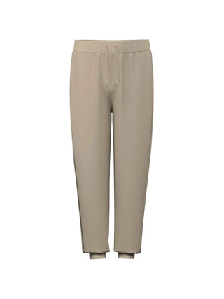 PANTALONE TUTA UOMO - GUESS ATHLEISURE BEIGE-BIANCO - Z6YB13 K4965
