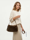 BORSA A SPALLA DONNA - CAFE NOIR TM - C3NA1126 4