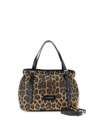 TOTE DONNA - CAFE NOIR LEOPARDO - C3NN1101 1