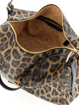 BORSA A SPALLA DONNA - CAFE NOIR LEOPARDO - C3NN1102 3