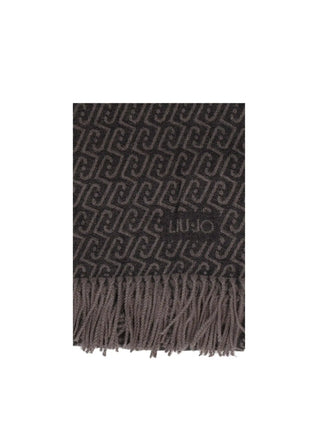 SCIARPA DONNA - LIU-JO NERO-ANTRACITE - 2F6028T2742