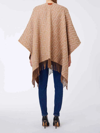 PONCHO DONNA - LIU-JO CAMEL - 2F6039T2742 2