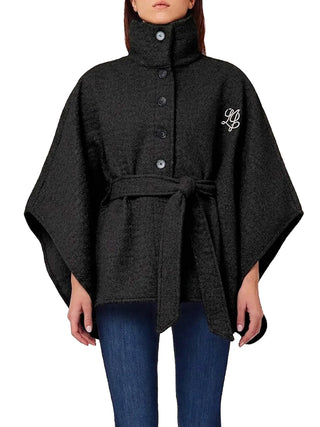 PONCHO DONNA - LIU-JO NERO - 2F6043T2742
