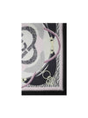 FOULARD DONNA - LIU-JO NERO-GRIGIO - 2F6059T2745 1