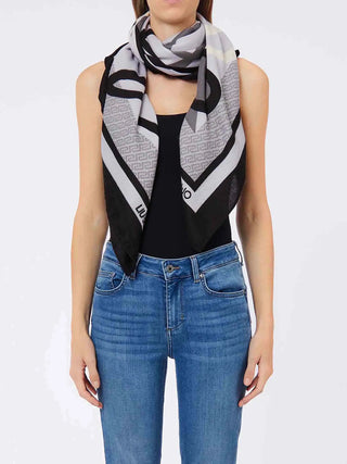 FOULARD DONNA - LIU-JO NERO - 2F6068T2745 2