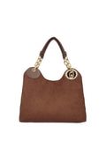 BORSA A SPALLA DONNA - LIU-JO MARRONE - AF6024T706A