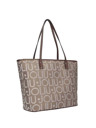 BORSA A SPALLA DONNA - LIU-JO NEUTRO - AF6070T769A 3