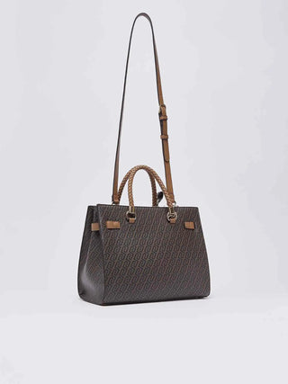 BORSA A SPALLA DONNA - LIU-JO MARRONE - AF6086E1137 2