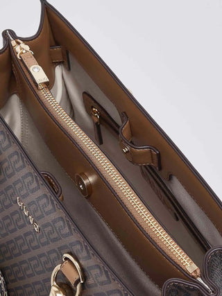 BORSA A SPALLA DONNA - LIU-JO MARRONE - AF6086E1137 4