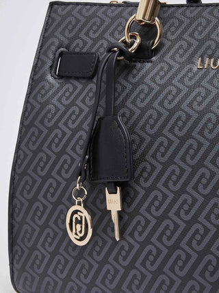 BORSA A SPALLA DONNA - LIU-JO NERO - AF6086E1137 6