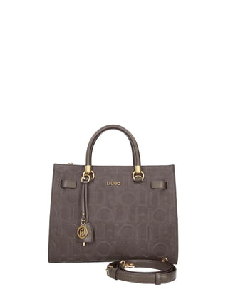 BORSA A SPALLA DONNA - LIU-JO MARRONE - AF6086E1139