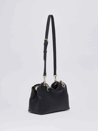 BORSA A SPALLA DONNA - LIU-JO NERO-ORO - AF6114ES039 2
