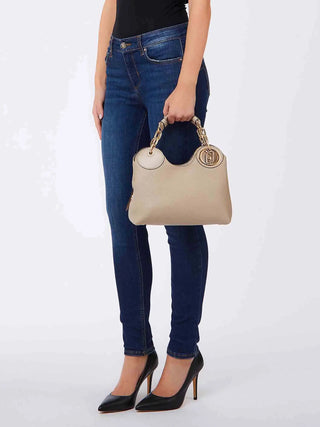 BORSA A SPALLA DONNA - LIU-JO NEUTRO - AF6114ES039 7