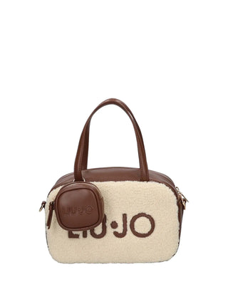 BORSA A SPALLA DONNA - LIU-JO CREMA - AF6118E1163