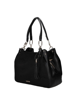 BORSA A SPALLA DONNA - LIU-JO NERO - AF6185T760A 2