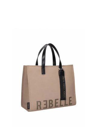 BORSA A MANO DONNA - REBELLE BEIGE - REB0082-T0001 2