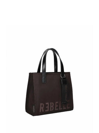 BORSA A MANO DONNA - REBELLE MARRONE - REB0083-T0001 2