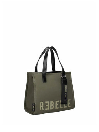 BORSA A MANO DONNA - REBELLE MILITARE - REB0083-T0001 2