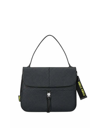 BORSA A SPALLA DONNA - REBELLE NERO - REB0145-P0001