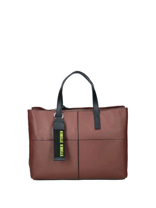 BORSA A SPALLA DONNA - REBELLE MARRONE - REB0231 P0001 1