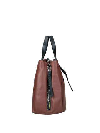 BORSA A SPALLA DONNA - REBELLE MARRONE - REB0231 P0001 3