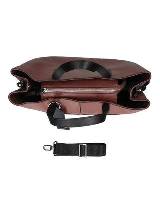 BORSA A SPALLA DONNA - REBELLE MARRONE - REB0231 P0001 5