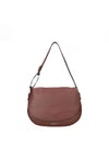 BORSA A SPALLA DONNA - REBELLE MARRONE - REB0240 P0001 1