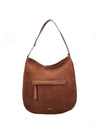 BORSA A SPALLA DONNA - REBELLE MARRONE - REB0247 P0004 1