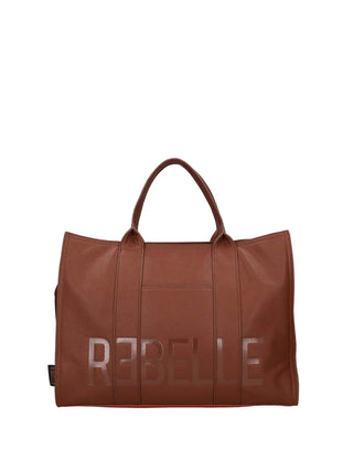 BORSA A MANO DONNA - REBELLE MARRONE - REB0280 P0036 1