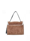 BORSA A MANO DONNA - REBELLE MARRONE - REB0283 P0048 4