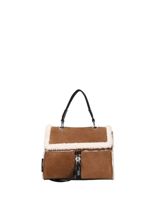 BORSA A MANO DONNA - REBELLE MARRONE - REB0285 P0048