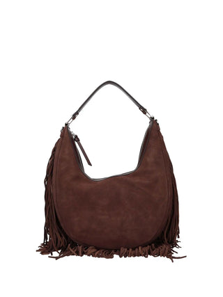 BORSA A SPALLA DONNA - REBELLE MARRONE - REB0421-P0004