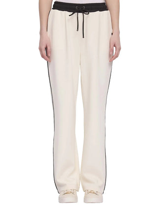 PANTALONE TUTA DONNA - GAUDI JEANS BIANCO-NERO - 621BD24002