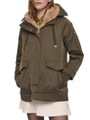 PARKA DONNA - GAUDI JEANS VERDE - 621BD35017 1