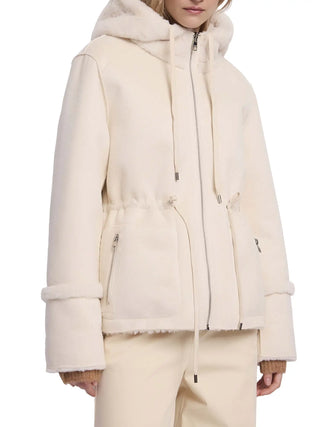 PELLICCIA DONNA - GAUDI JEANS BIANCO - 621BD39001