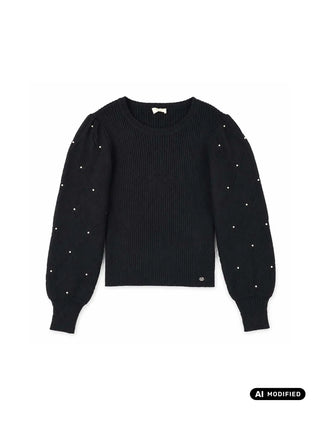 MAGLIA DONNA - GAUDI JEANS NERO - 621BD53065