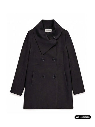 CAPPOTTO DONNA - DENNY ROSE NERO - 621ND35011