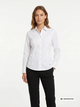 CAMICIA DONNA - DENNY ROSE BIANCO - 621ND45013 2