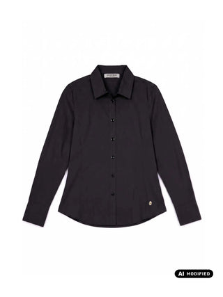 CAMICIA DONNA - DENNY ROSE NERO - 621ND45013