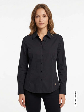 CAMICIA DONNA - DENNY ROSE NERO - 621ND45013 2