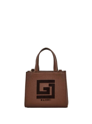 BORSA A MANO DONNA - GAUDI MARRONE - V6AI-12921