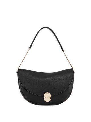 BORSA A SPALLA DONNA - GAUDI NERO - V6AI-13080