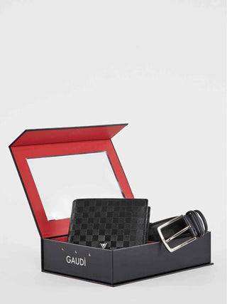 SET REGALO UOMO - GAUDI NERO - V6AI-13211 2