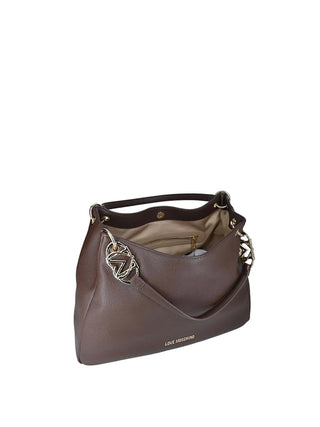 BORSA A SPALLA DONNA - LOVE MOSCHINO MARRONE - JC4014PP1PLB0 3