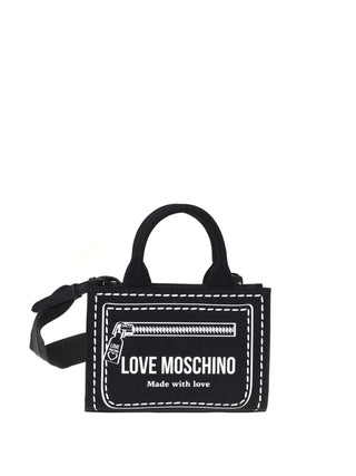 BORSA A MANO DONNA - LOVE MOSCHINO NERO - JC4051PP1PLK1 1