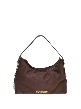 BORSA A SPALLA DONNA - LOVE MOSCHINO MARRONE - JC4090PP1PLD1 1