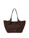 BORSA A SPALLA DONNA - LOVE MOSCHINO MARRONE - JC4220PP0PKF1 1